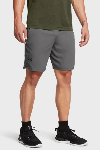 Чоловічі сірі шорти UA Vanish Woven 8in Shorts Under Armour 3XL 1370382-025 - Фото 1 Чоловічі сірі шорти UA Vanish Woven 8in Shorts Under Armour 3XL 1370382-025 - зображення 1