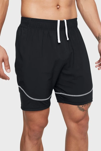 Чоловічі чорні шорти UA M's Ch. Pro Train Short Under Armour XL 1379453-003 - Фото 4 Чоловічі чорні шорти UA M's Ch. Pro Train Short Under Armour XL 1379453-003 - изображение 4