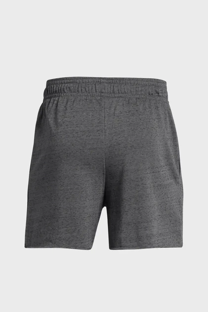 Чоловічі темно-сірі шорти UA Rival Terry 6in Short Under Armour S 1382427-025 - Фото 6 Чоловічі темно-сірі шорти UA Rival Terry 6in Short Under Armour S 1382427-025 - изображение 6
