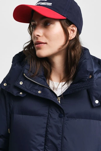 Жіночий темно-синій пуховик FULL LENGTH DOWN COAT Gant S 4751135 - изображение 5
