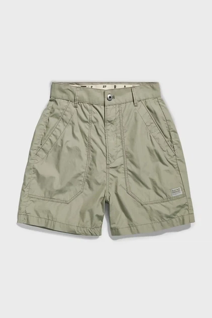 Жіночі зелені шорти Fatigue Short G-Star RAW 25 D24405,A790 - Фото 4 Жіночі зелені шорти Fatigue Short G-Star RAW 25 D24405,A790 - зображення 4