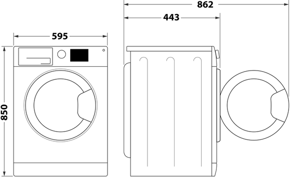 Пральна машина автоматична Indesit OMTWSE 61293 WK UA - зображення 5