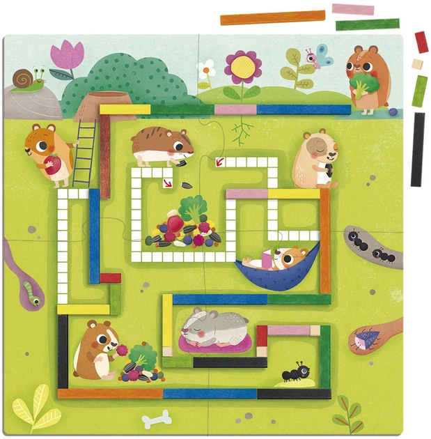 Gra planszowa Jumbo Goula Hamsters 1 do 10 (8410446002346) - obraz 2