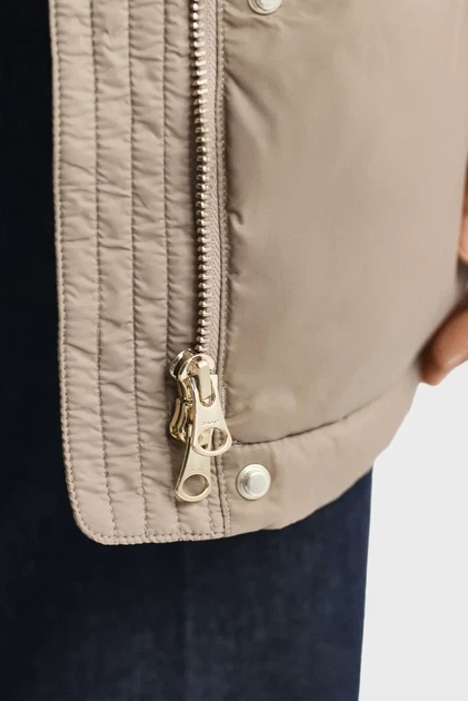 Жіночий бежевий пуховик LENGTH Gant M 4700400 - изображение 7