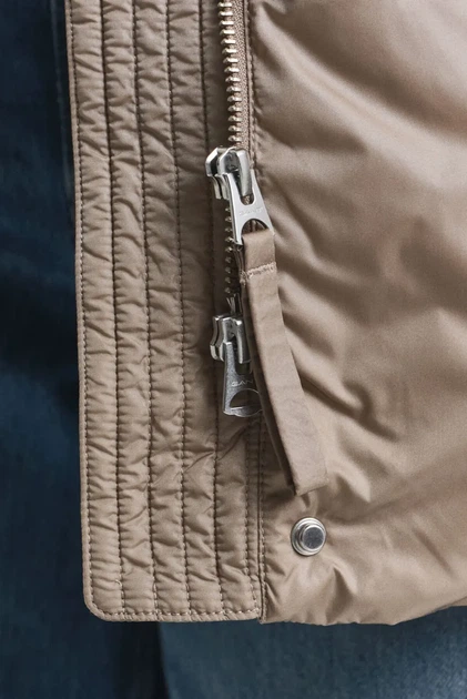 Жіночий бежевий пуховик RELAXED Gant XS 4700398 - изображение 6