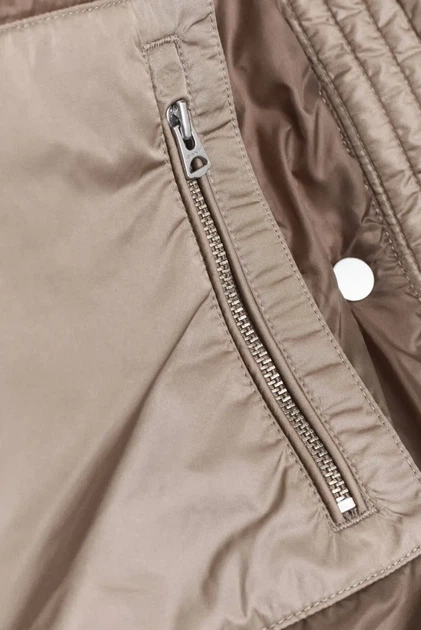 Жіночий бежевий пуховик RELAXED Gant XS 4700398 - изображение 7