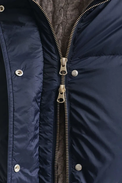 Жіночий темно-синій пуховик LENGTH Gant XS 4700400 - изображение 6