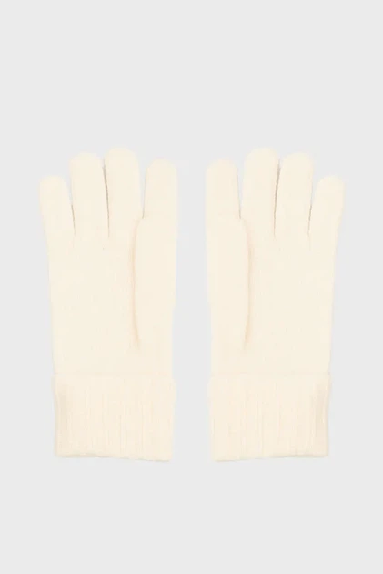 Жіночі білі вовняні рукавички WOOL CABLE GLOVES Gant OS 4930022 - Фото 2 Жіночі білі вовняні рукавички WOOL CABLE GLOVES Gant OS 4930022 - изображение 2