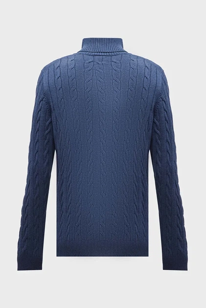 Чоловічий синій светр COTTON CABLE Gant XXL 8050607 - изображение 2
