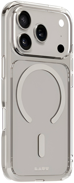 Etui plecki Laut Crystal Fluro do Apple iPhone 17 Pro Transparent-Grey (4895206946681) - obraz 2