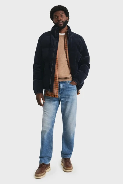 Чоловічий бежевий джемпер CLASSIC COTTON C-NECK Gant XXXL 8030561 - изображение 2