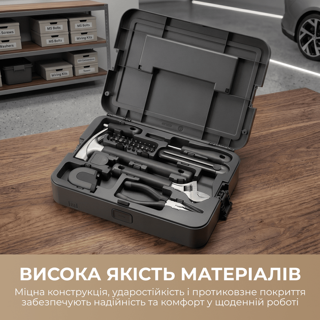 Набор инструментов MOVA MTKH01 (9 предметов в кейсе) - изображение 2