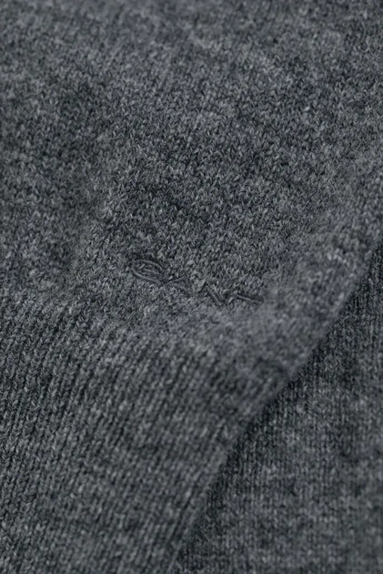 Жіночий сірий вовняний джемпер SUPERFINE Gant S 4805352 - изображение 2