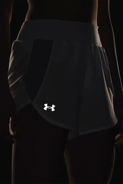 Жіночі білі шорти UA Fly By Elite HI SHORT Under Armour S 1373328-101 - Фото 5 Жіночі білі шорти UA Fly By Elite HI SHORT Under Armour S 1373328-101 - изображение 5
