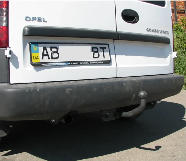 Фаркоп Opel Combo 2001–2012 с электропакетом 1400/75 кг. - изображение 4