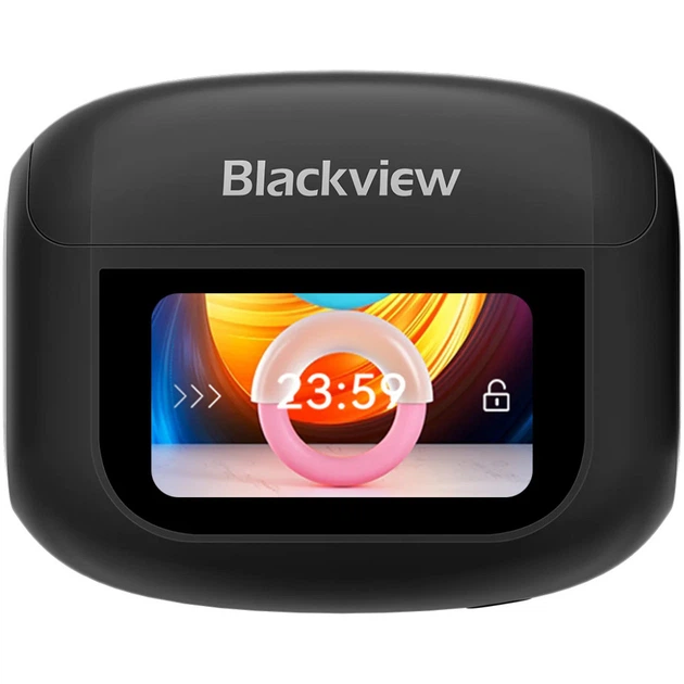 Навушники TWS Blackview AirBuds 12 Чорний - Фото 6 Навушники TWS Blackview AirBuds 12 Чорний - зображення 6