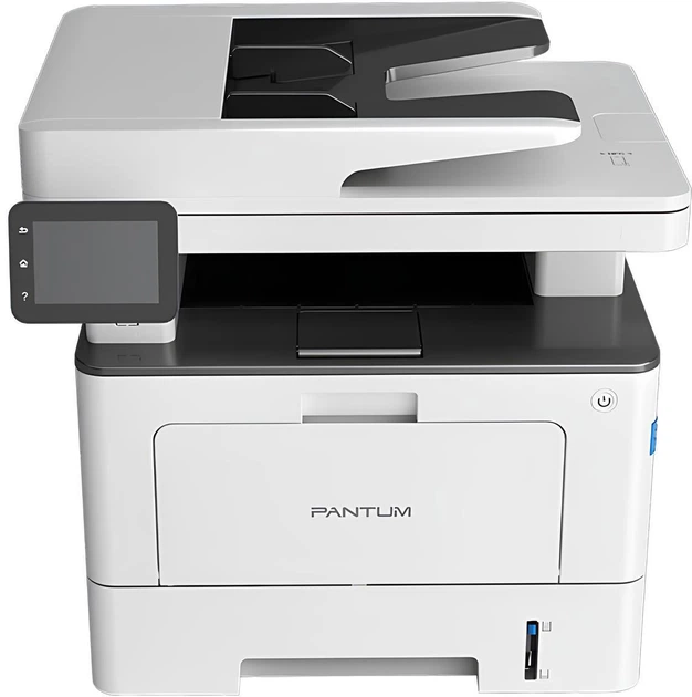 Багатофункціональний принтер А4 Pantum BM5110ADN (40 стор/хв, 1200x1200 dpi, duplex, ADF, Ethernet, touchscreen, білий) - изображение 2