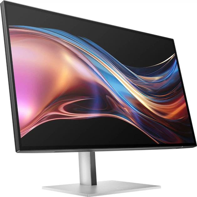 Монитор TFT 27" HP S7 Pro 727pu, IPS Черный, QHD, 120Hz, HDMI, DP, USB-C, RJ-45, HAS, черно-серебристый - изображение 2