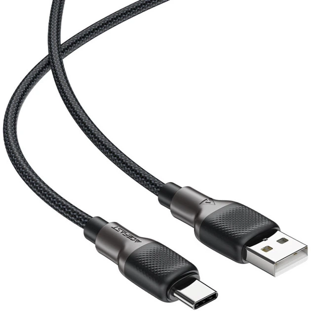 Кабель USB 2.0 AM-Type-CM, 1,2 м, 60W silicone braid C10-04 Acefast - Фото 3 Кабель USB 2.0 AM-Type-CM, 1,2 м, 60W silicone braid C10-04 Acefast - зображення 3