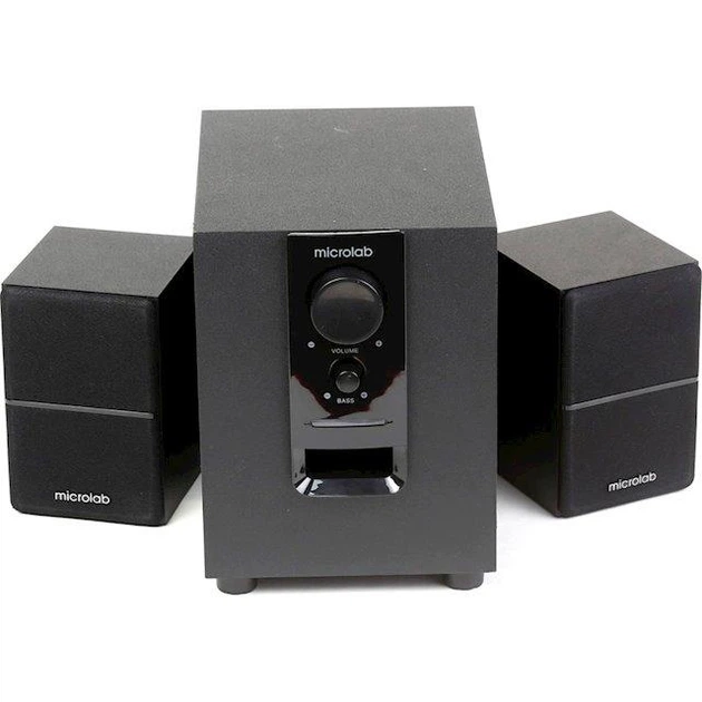 Акустична система 2.1 Microlab M-106, 10Вт, чорна - Фото 1 Акустична система 2.1 Microlab M-106, 10Вт, чорна - изображение 1