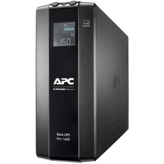 Джерело безперебійного живлення APC Back UPS Pro 1600VA/960W, LCD, USB, 6+2 C13, (BR1600MI) - Фото 3 Джерело безперебійного живлення APC Back UPS Pro 1600VA/960W, LCD, USB, 6+2 C13, (BR1600MI) - изображение 3