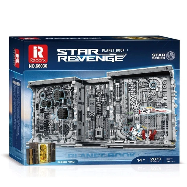 Конструктор Reobrix Планета Звездной Мести 3D книга на полку (66030) [160353] - изображение 4