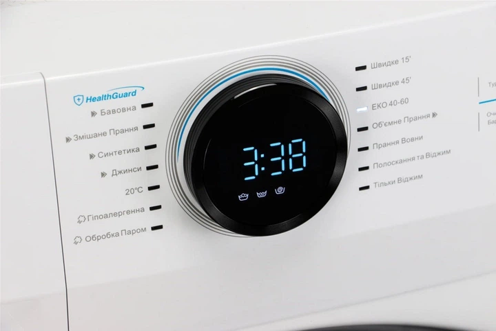Пральна машина MIDEA MF200W90WB/ W-UA - Фото 4 Пральна машина MIDEA MF200W90WB/ W-UA - зображення 4