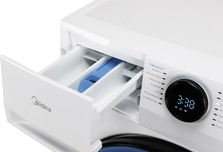 Пральна машина MIDEA MF200W90WB/ W-UA - Фото 5 Пральна машина MIDEA MF200W90WB/ W-UA - зображення 5