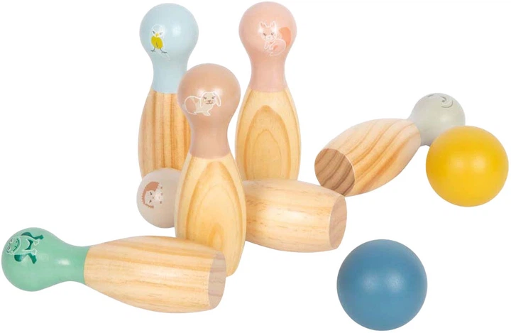 Gra w kręgle Small Foot Garden Buddies 8 szt 5420234 (4020972126443) - obraz 3