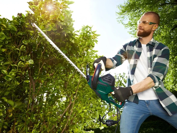 Електричний кущоріз PARKSIDE PHS 600 C3 600 Вт довжина різу 60 см - зображення 8
