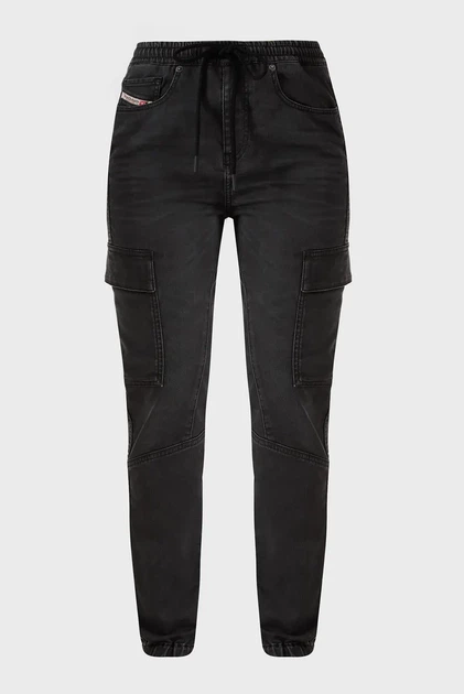 Жіночі чорні джинси 2051 D-URSY JOGG Sweat jeans Diesel 31 A11869 09J75 - изображение 5