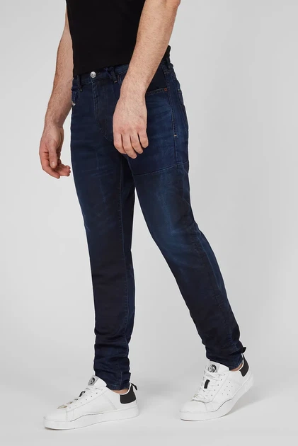 Чоловічі сині джинси D-STRUKT-GO-NE Sweat jeans Diesel 30 A02143 069TY - Фото 3 Чоловічі сині джинси D-STRUKT-GO-NE Sweat jeans Diesel 30 A02143 069TY - изображение 3