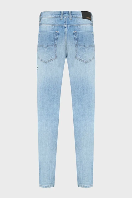 Чоловічі блакитні джинси TEPPHAR-X L.30 TROUSERS Diesel 29 00SWIC 0095V - Фото 2 Чоловічі блакитні джинси TEPPHAR-X L.30 TROUSERS Diesel 29 00SWIC 0095V - изображение 2