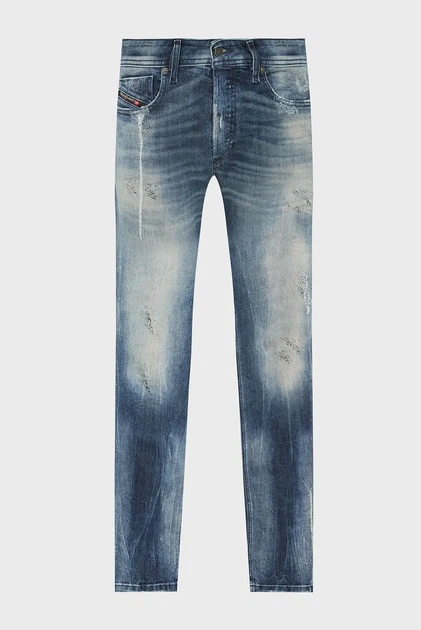 Чоловічі сині джинси SLEENKER-X L.30 TROUSERS Diesel 28 00SWJE 069NI - Фото 1 Чоловічі сині джинси SLEENKER-X L.30 TROUSERS Diesel 28 00SWJE 069NI - изображение 1