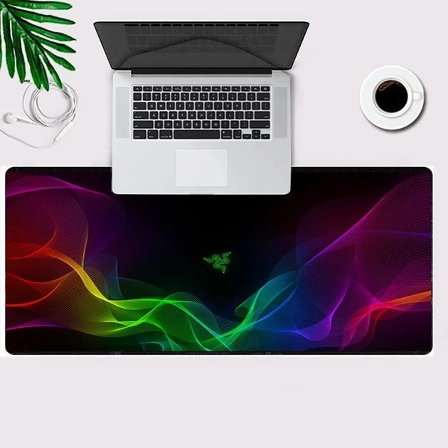 Коврик для мыши и клавиатуры Razer Sphex Smoke 900×400 мм большой игровой антискользящая основа гладкая поверхность коврик - изображение 2