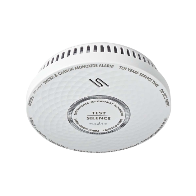 Датчик диму та чадного газу Nedis DTCTCS10WT (5412810334803) - зображення 8