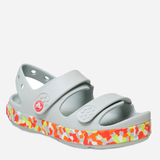 Детские сандалии для девочки Crocs Crocband Cruiser Glw Confetti Band SdK SmWtGua 212527-1X8 28-29 (C11) Grey (198445347849) - изображение 2