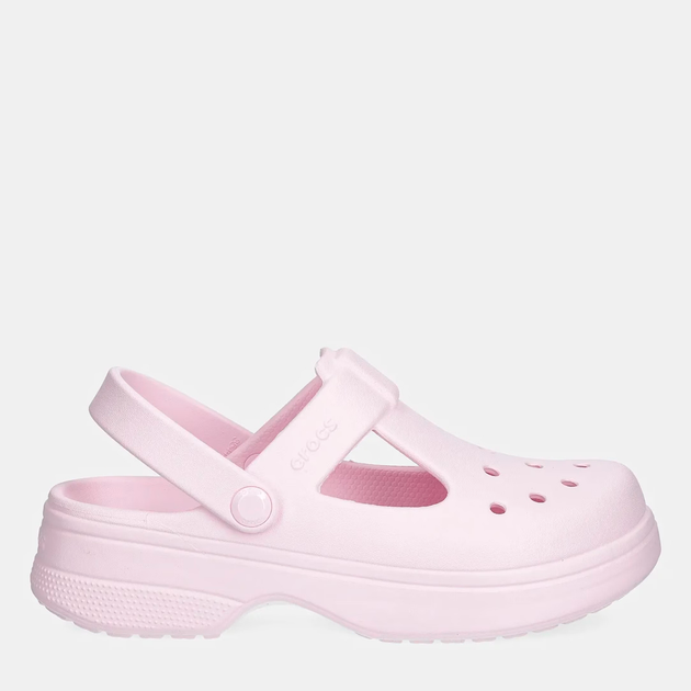 Подростковые кроксы-сабо для девочки Crocs Classic Mary Jane Clog K Chk 210615-6ZW 36-37 (J4) Pink (198445114304) - Фото 1 Подростковые кроксы-сабо для девочки Crocs Classic Mary Jane Clog K Chk 210615-6ZW 36-37 (J4) Pink (198445114304) - изображение 1