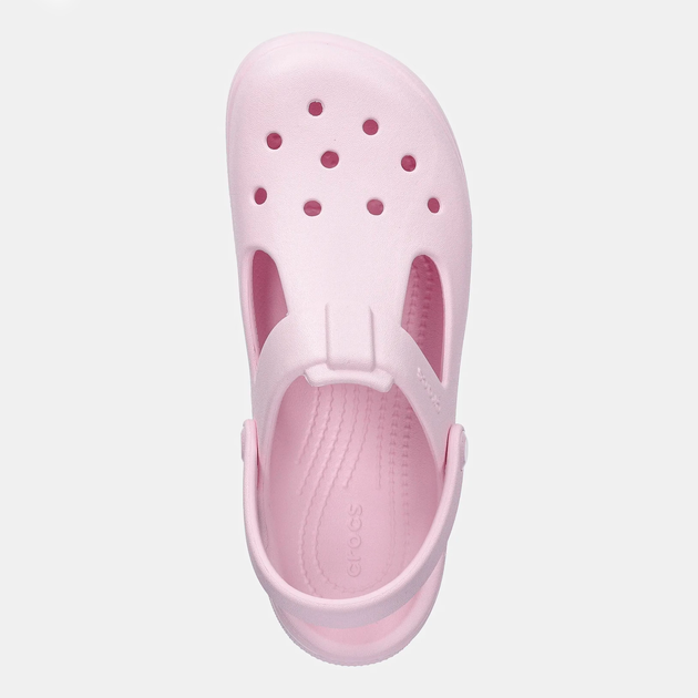 Подростковые кроксы-сабо для девочки Crocs Classic Mary Jane Clog K Chk 210615-6ZW 36-37 (J4) Pink (198445114304) - Фото 4 Подростковые кроксы-сабо для девочки Crocs Classic Mary Jane Clog K Chk 210615-6ZW 36-37 (J4) Pink (198445114304) - изображение 4