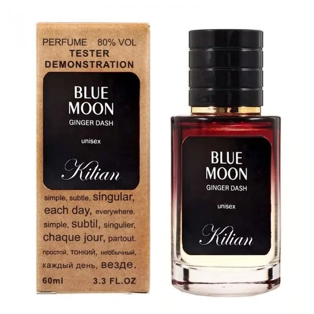 Парфюмированная вода унисекс No Brand (версия Kilian Blue Moon Ginger Dash), LUX 60 ml - Фото 1 Парфюмированная вода унисекс No Brand (версия Kilian Blue Moon Ginger Dash), LUX 60 ml - изображение 1