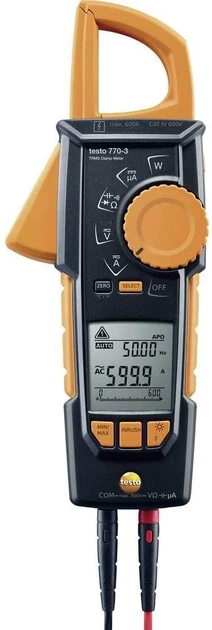 Токоизмерительные клещи Testo 770-3 Оранжевый - Фото 3 Токоизмерительные клещи Testo 770-3 Оранжевый - изображение 3
