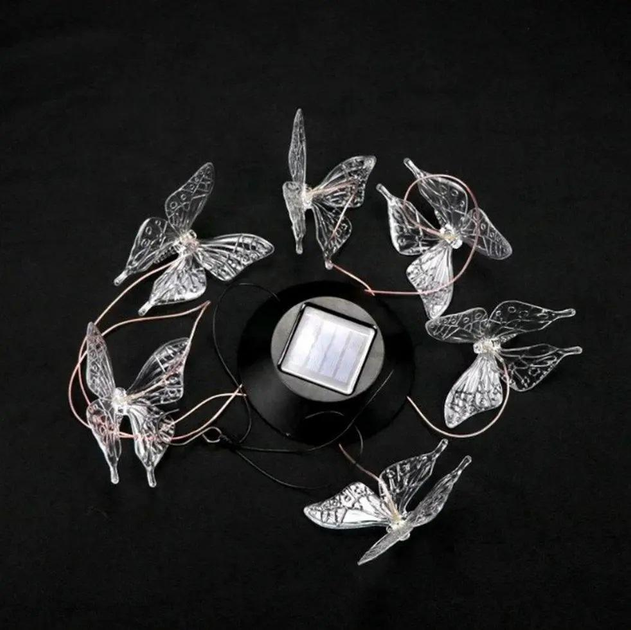 Светильник-ночник 5 MULTI LED Solar 16-in-1: влагозащищенный садовый декор на солнечной панели - изображение 5