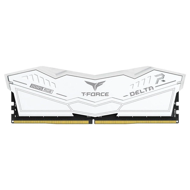Модуль памяти Team DDR5 16GB (2x8) T-Force Delta 6000MHz RGB White (FF4D516G6000HC38ADC01) - Фото 2 Модуль памяти Team DDR5 16GB (2x8) T-Force Delta 6000MHz RGB White (FF4D516G6000HC38ADC01) - изображение 2
