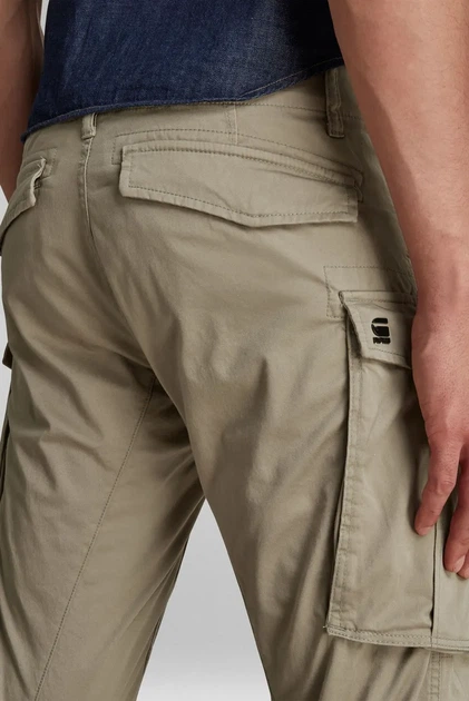 Чоловічі бежеві карго Rovic Zip 3D Тapered G-Star RAW 40-34 D02190,5126 - изображение 2