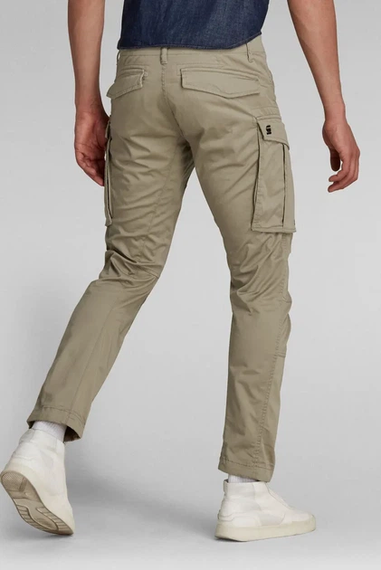 Чоловічі бежеві карго Rovic Zip 3D Тapered G-Star RAW 40-34 D02190,5126 - изображение 3