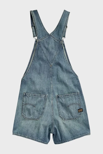 Жіночий синій джинсовий комбінезон Dungaree G-Star RAW XS D24388,D536 - Фото 5 Жіночий синій джинсовий комбінезон Dungaree G-Star RAW XS D24388,D536 - зображення 5