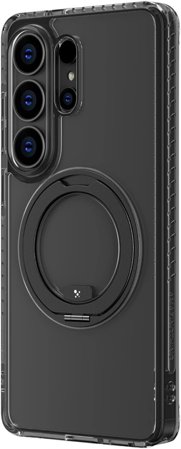 Панель AMAZINGTHING Titan Pro MagSpin Drop Proof для Samsung Galaxy S26 Ultra Transparent-Black (4896238100980) - зображення 2