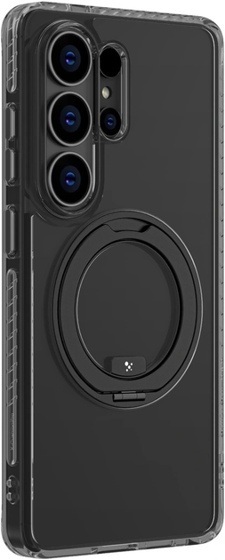 Панель AMAZINGTHING Titan Pro MagSpin Drop Proof для Samsung Galaxy S26 Ultra Transparent-Black (4896238100980) - зображення 3