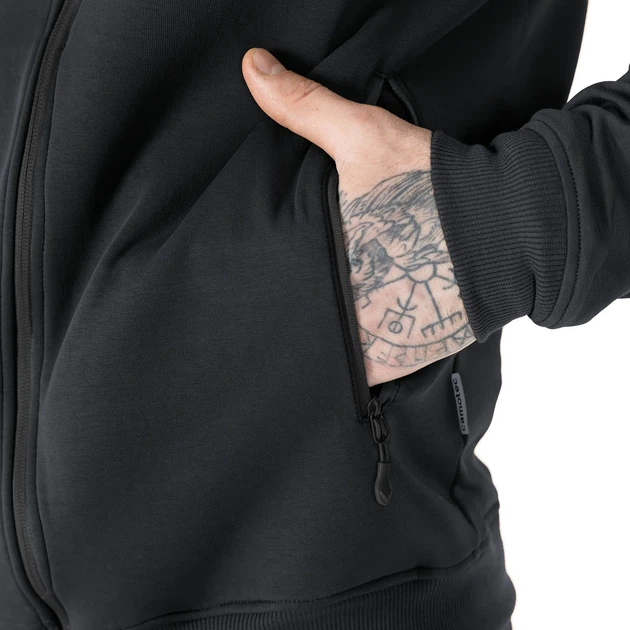 Спортивна Camotec кофта FitPro Zip Темно-синя (9607), L - изображение 5