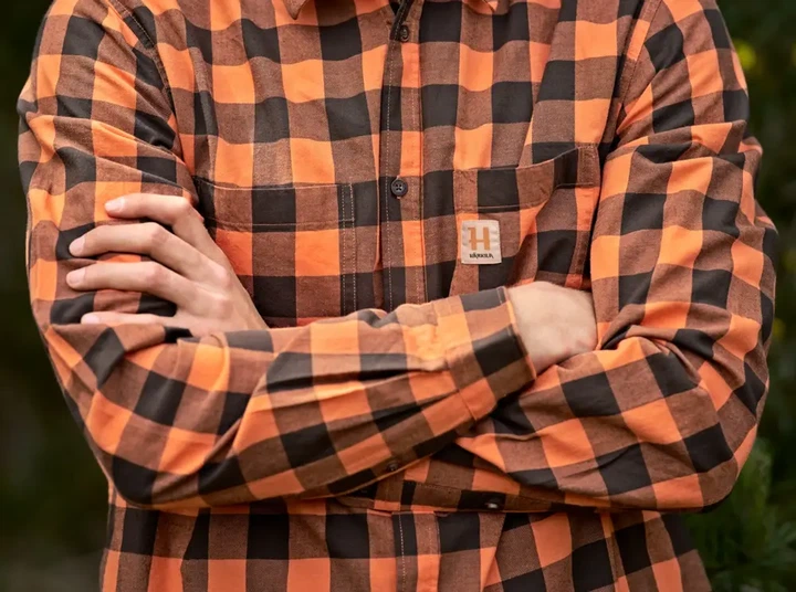 Рубашкa Harkila Scandinavian L/S 3XL Mandarin Check - изображение 3